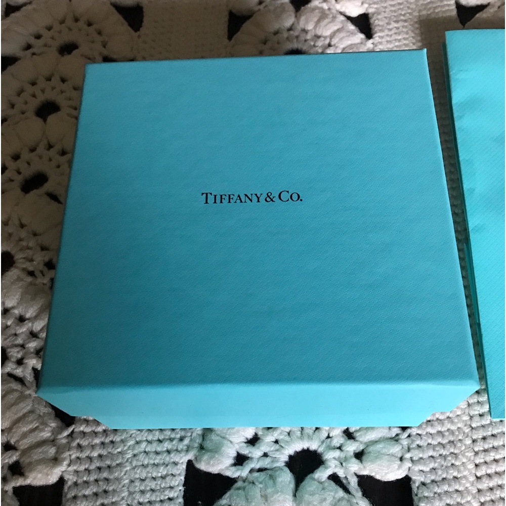 Tiffany & Co. Empty Cube Box & Matching Bag Bundle - image 3